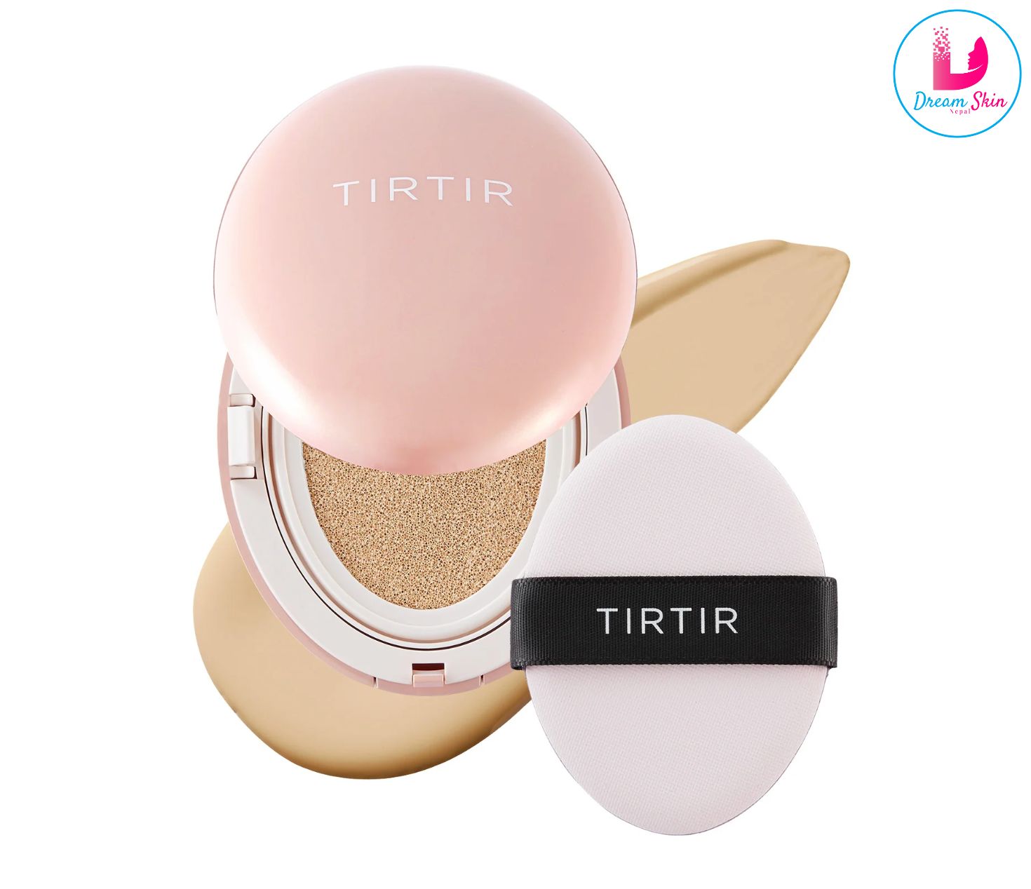 TIRTIR Mask Fit All Cover Pink Cushion [#21W Natural Ivory]